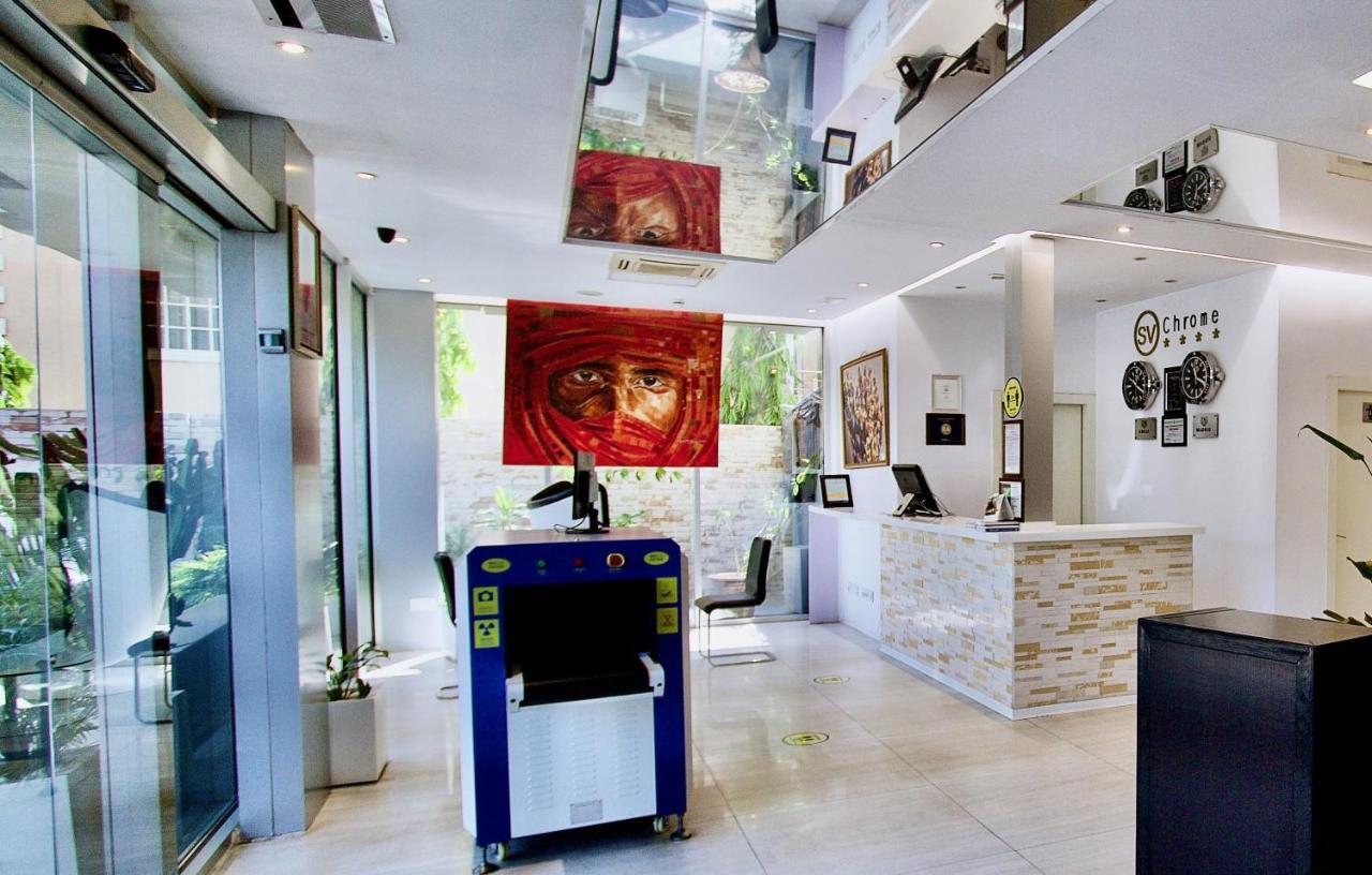 Sv Chrome Hotell Abuja Eksteriør bilde