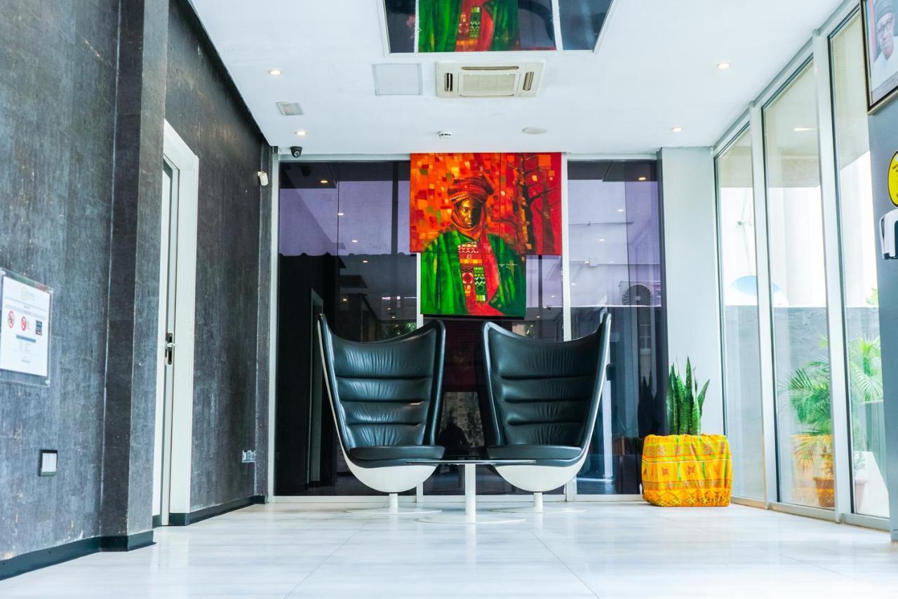 Sv Chrome Hotell Abuja Eksteriør bilde